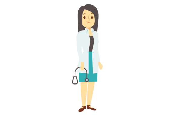 Female Doctor Graphics: Crafting Medical Illustrations