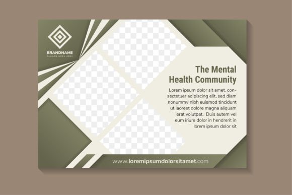 Health Community Horizontal Banner: Graphics & Print Templates