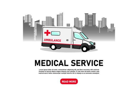 Medical Service Banner Poster Design: Graphics & Templates