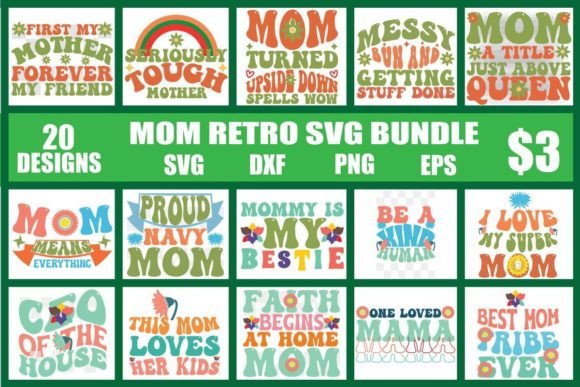 Mother Retro Svg Bundle: A Seller's Review of Bundles