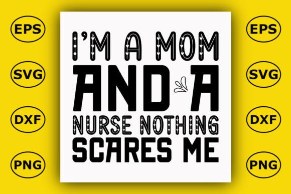 Nurse T-Shirt Design: Mom Graphics for Editors