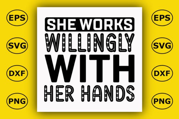 Nurse T Shirt Design: She Works Willingly Graphics