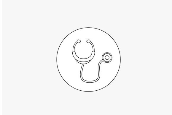 Outline Nurse Medical Simple 13: Essential Graphics & Icons