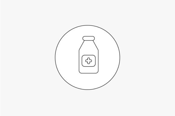Outline Nurse Medical Simple 17: Essential Graphics & Icons