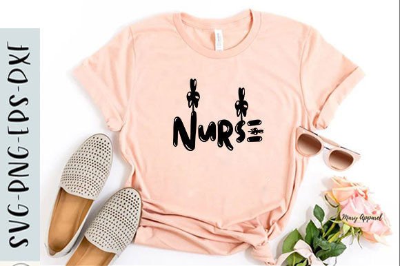 St Patricks Day Nurse Design: Graphics for T-Shirt Designs