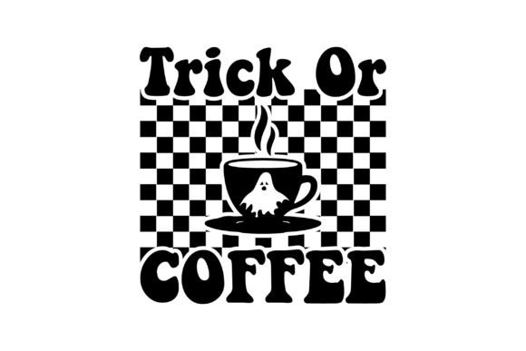 Trick or Coffee: Retro Graphics for T-Shirt Designs